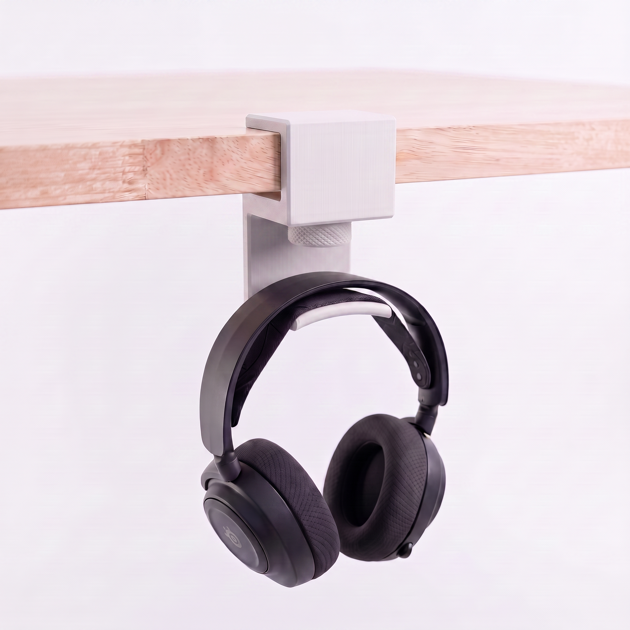 Desk Edge Headphone Hanger